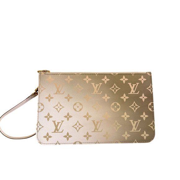 NWOT! Louis Vuitton Monogram Spring In The City Neverfull MM GM Pochette Sunset - Picture 2 of 9